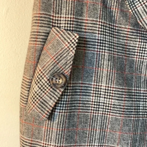 Self Portrait  midi length plaid dress US 0 UK 4 EUC - Picture 8 of 14